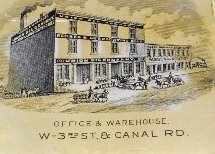 Historic image of the Union Co building in Cleveland